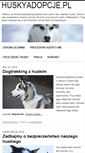 Mobile Screenshot of huskyadopcje.pl