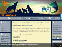 Tablet Screenshot of huskyadopcje.org